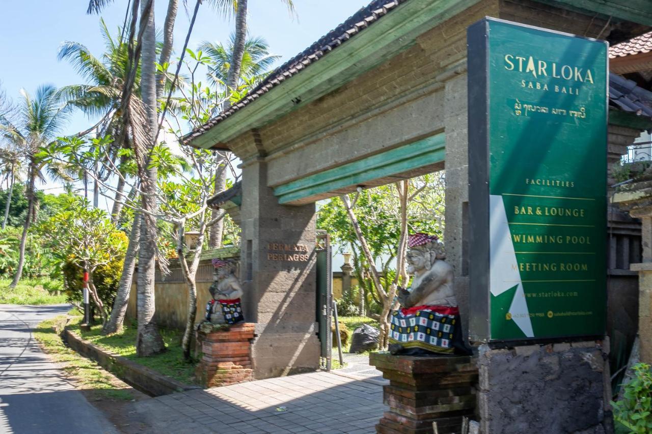 Starloka Saba Bali Hotel Blahbatu Eksteriør billede